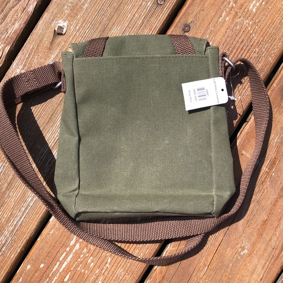 LL Bean Canvas Utility Crossbody bag purse NWT - Picture 4 of 12